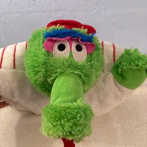 Pillow Pets Philadelphia Phillies Phanatic Mascot Plush Pillow MLB Red Green